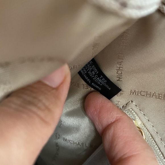 Michael Kors Mirella Small Logo Jacquard Crossbody Bag - Picture 9 of 10